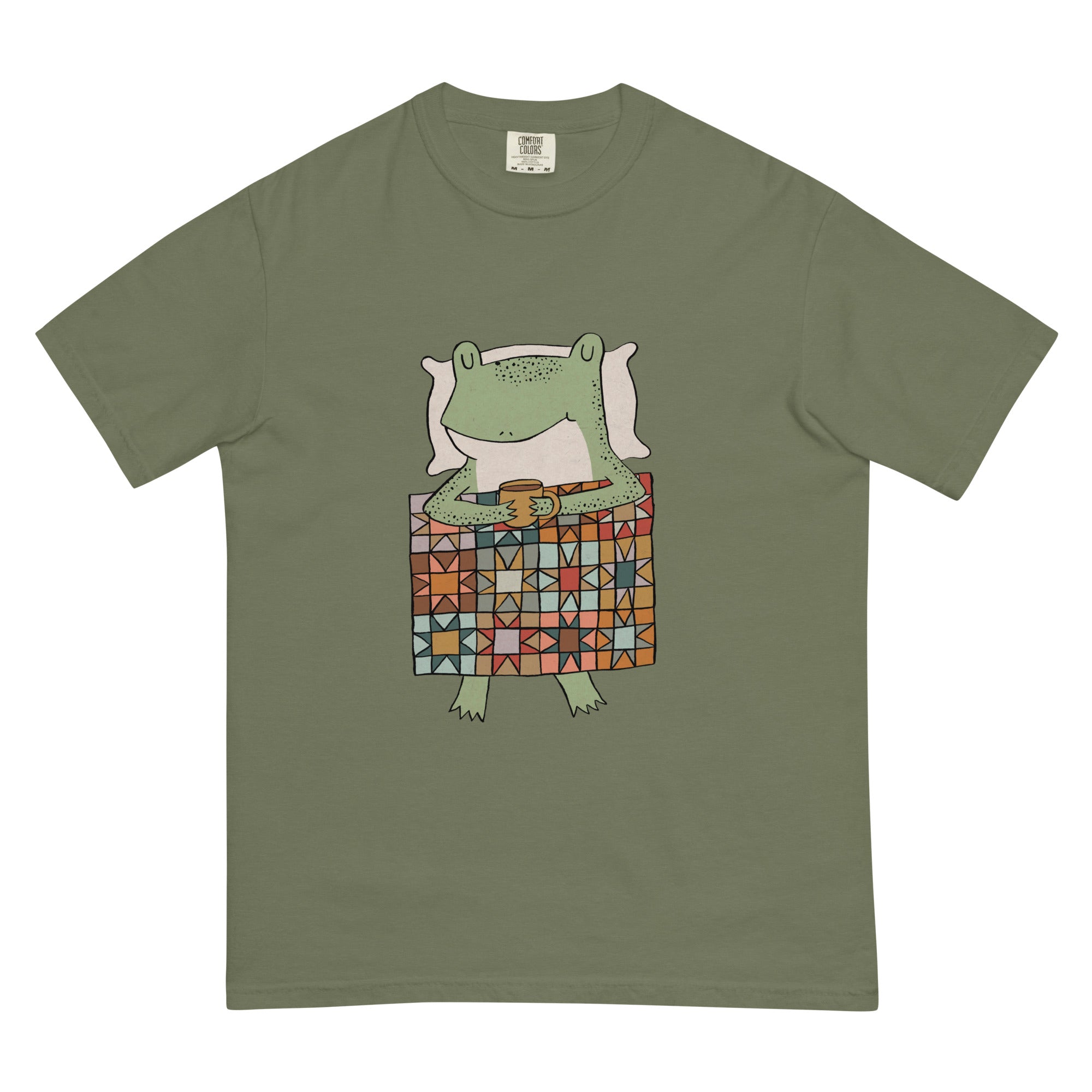 Quilt Frog Unisex Comfort Colors garment-dyed heavyweight t-shirt