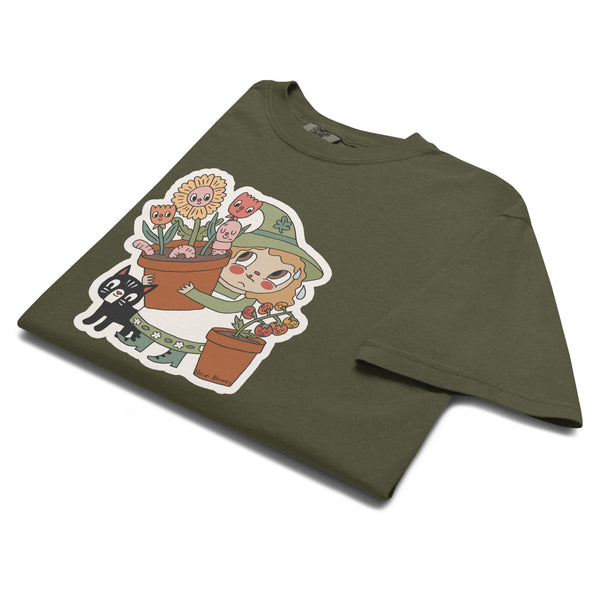 Garden Girl Unisex Comfort Colors garment-dyed heavyweight t-shirt