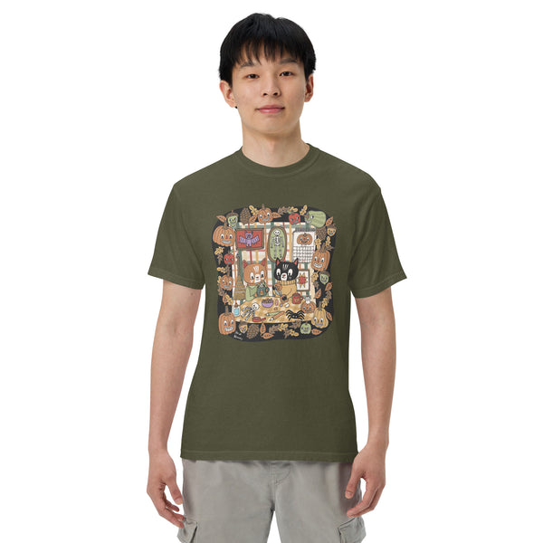 Halloween Craft Cats Unisex Comfort Colors garment-dyed heavyweight t-shirt