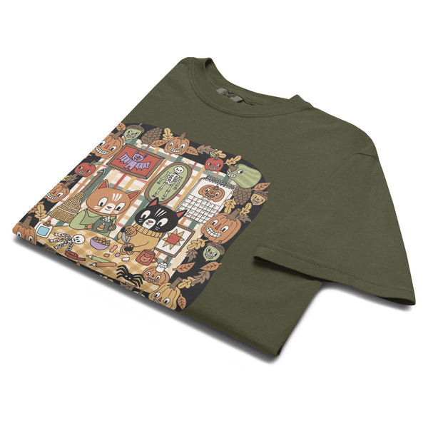 Halloween Craft Cats Unisex Comfort Colors garment-dyed heavyweight t-shirt