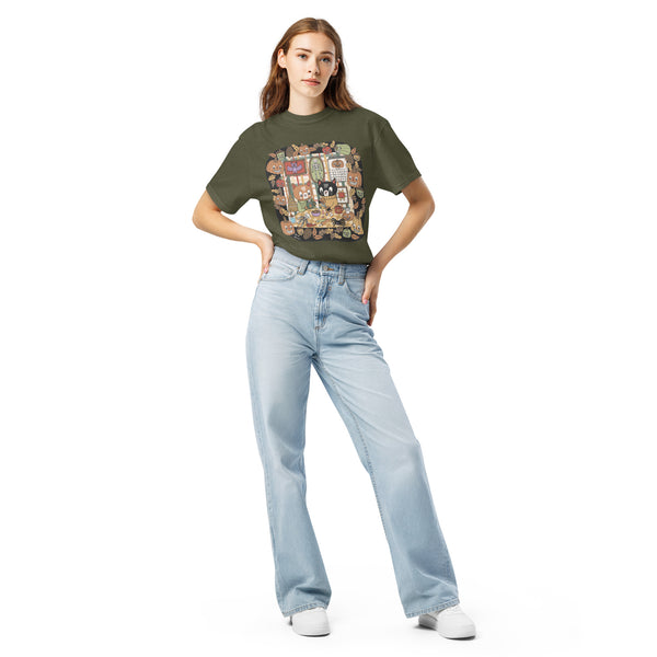 Halloween Craft Cats Unisex Comfort Colors garment-dyed heavyweight t-shirt