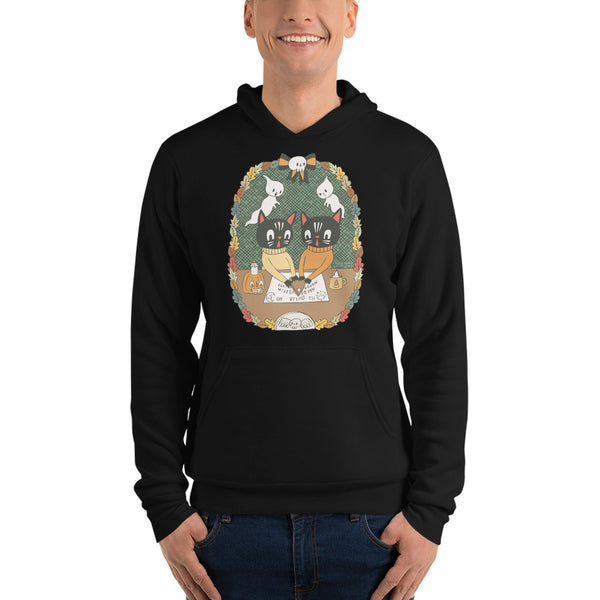 Ouija Cats Unisex Hoodie (lighter weight)