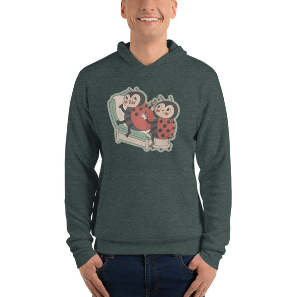 Ladybug's Tattoo Unisex Hoodie (lighter weight)