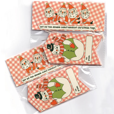 Holiday Gift Tags Set of 10