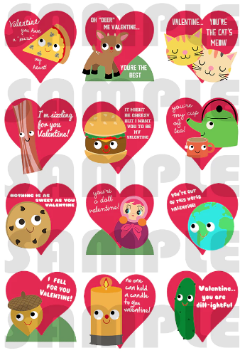 Valentine PDF 2015 (digital download)
