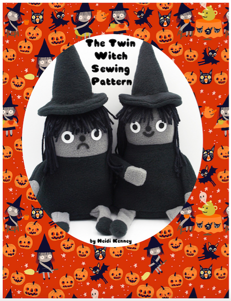 The Twin Witch Sewing Pattern (Digital Download)