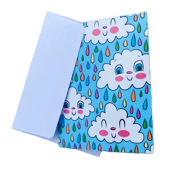 Greeting Cards Rainbow Clouds (Set of 3)