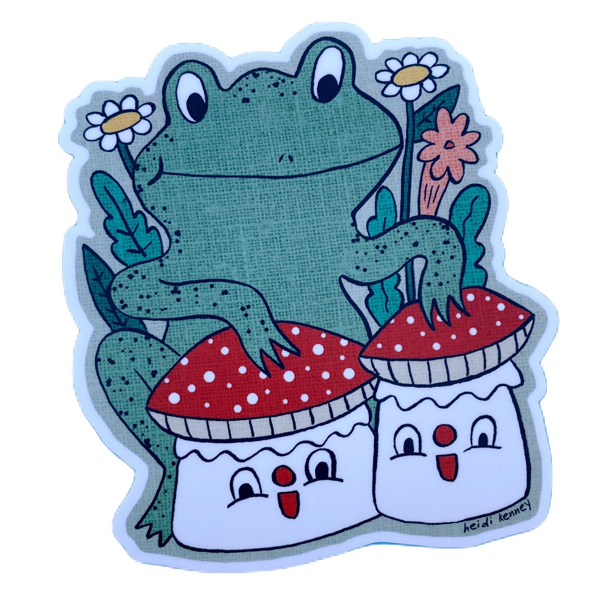 Grompy the Frog Sticker Sheet – From Kioni