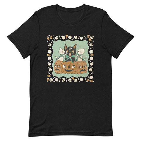 Halloween Cats Short-Sleeve Unisex T-Shirt